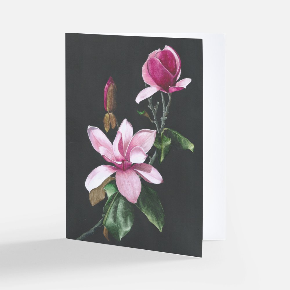 Magnolia Nocturne Note Cards (Set of 10)